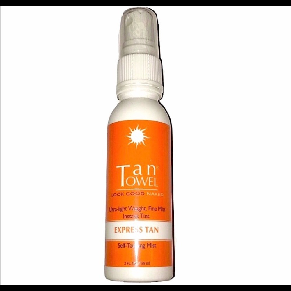 ☀️Tan Towel Self-Tanning Mist "Express Tan" (2 fl oz).New/Sealed